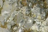 Quartz Crystal Cluster with Chalcopyrite - Morocco #137133-1